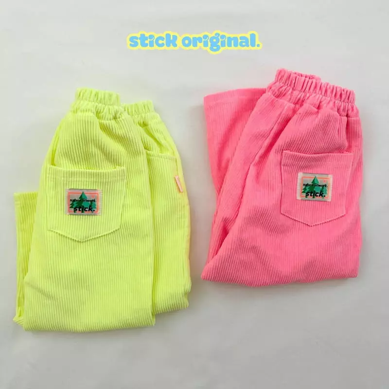 Stick - Korean Children Fashion - #fashionkids - Sweet Codu Pants with Mom - 3