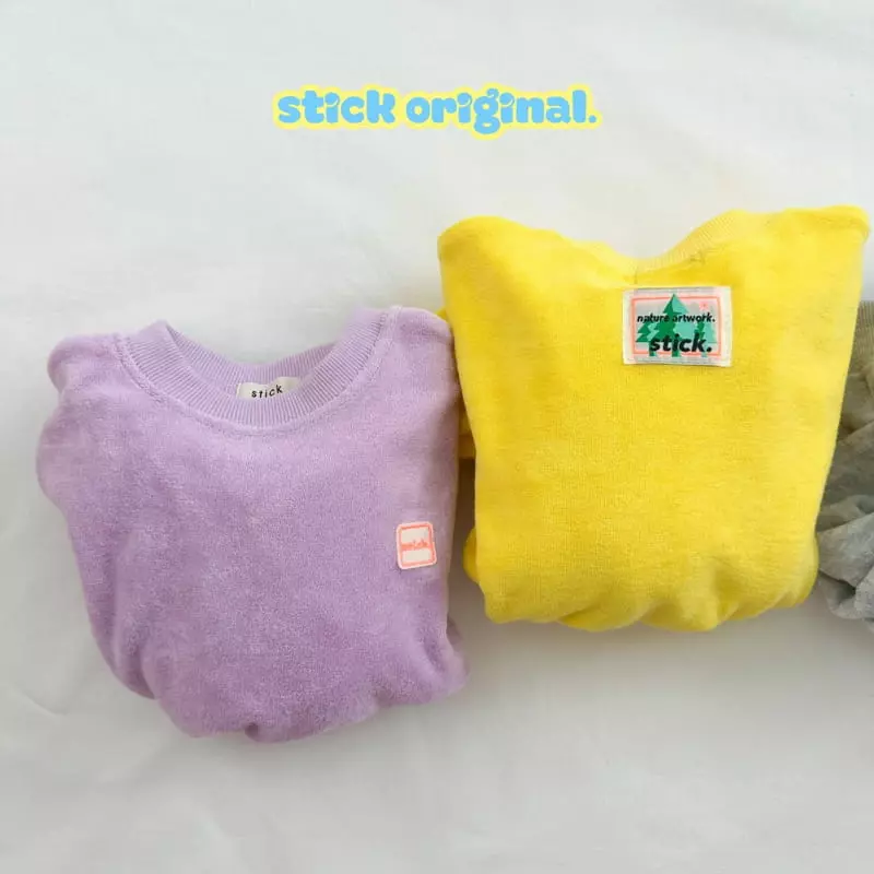 Stick - Korean Children Fashion - #fashionkids - Stick Sweatshirt with Mom