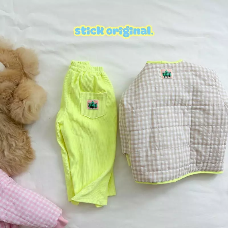 Stick - Korean Children Fashion - #kidsstore - Sugar Quilting Jumper with Mom - 6