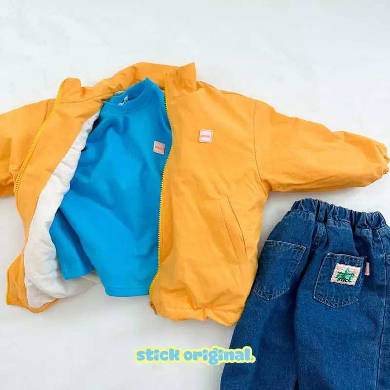 Stick - Korean Children Fashion - #kidzfashiontrend - Logo Tee - 11