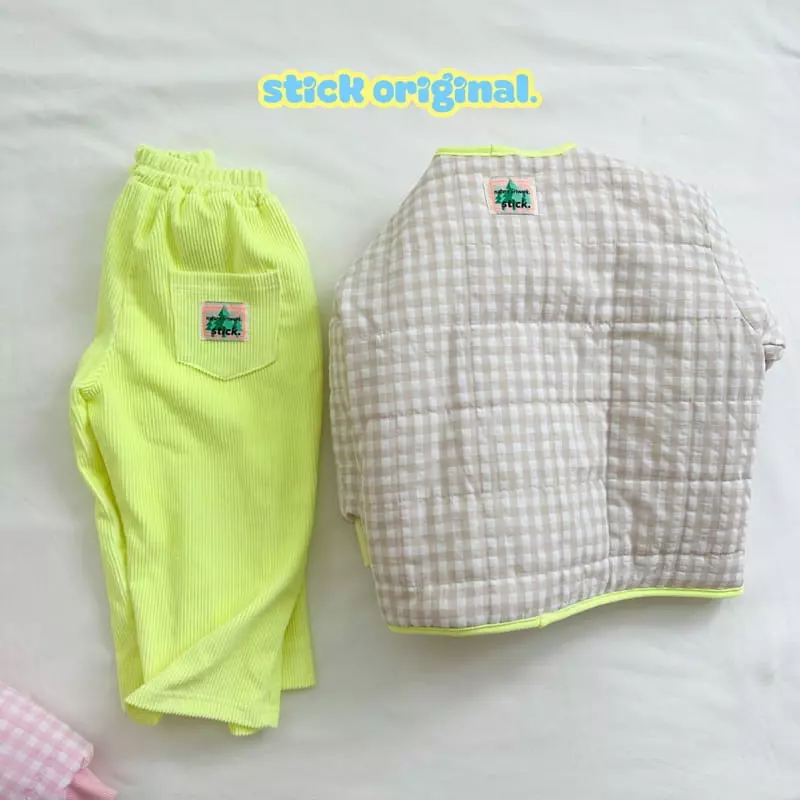 Stick - Korean Children Fashion - #kidzfashiontrend - Sugar Quilting Jumper with Mom - 7