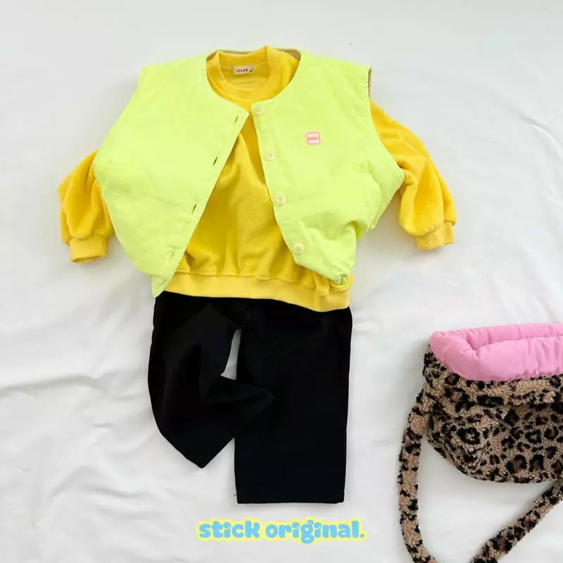 Stick - Korean Children Fashion - #prettylittlegirls - Sweet Vest with Mom - 10