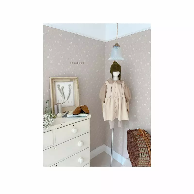 Studio M - Korean Children Fashion - #Kfashion4kids - Nunu Layered One-piece