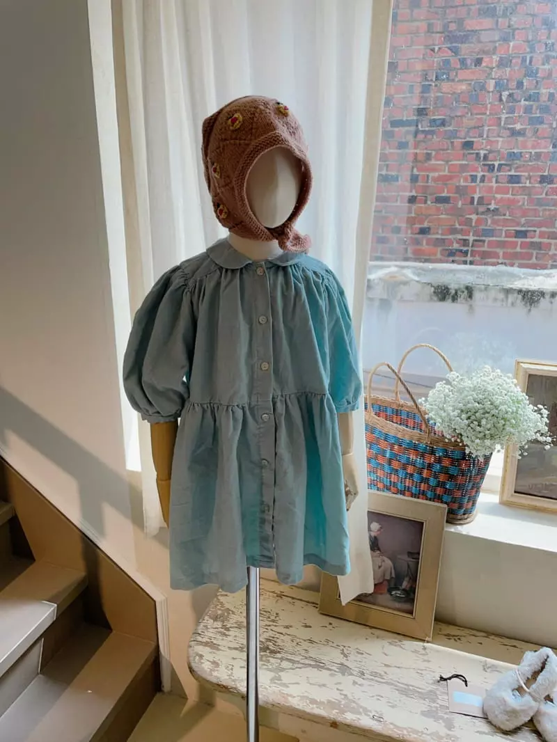 Studio M - Korean Children Fashion - #childofig - Pure Shirring One-piece - 9