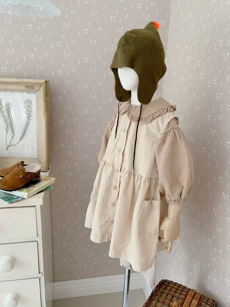 Studio M - Korean Children Fashion - #childofig - Nunu Layered One-piece - 6