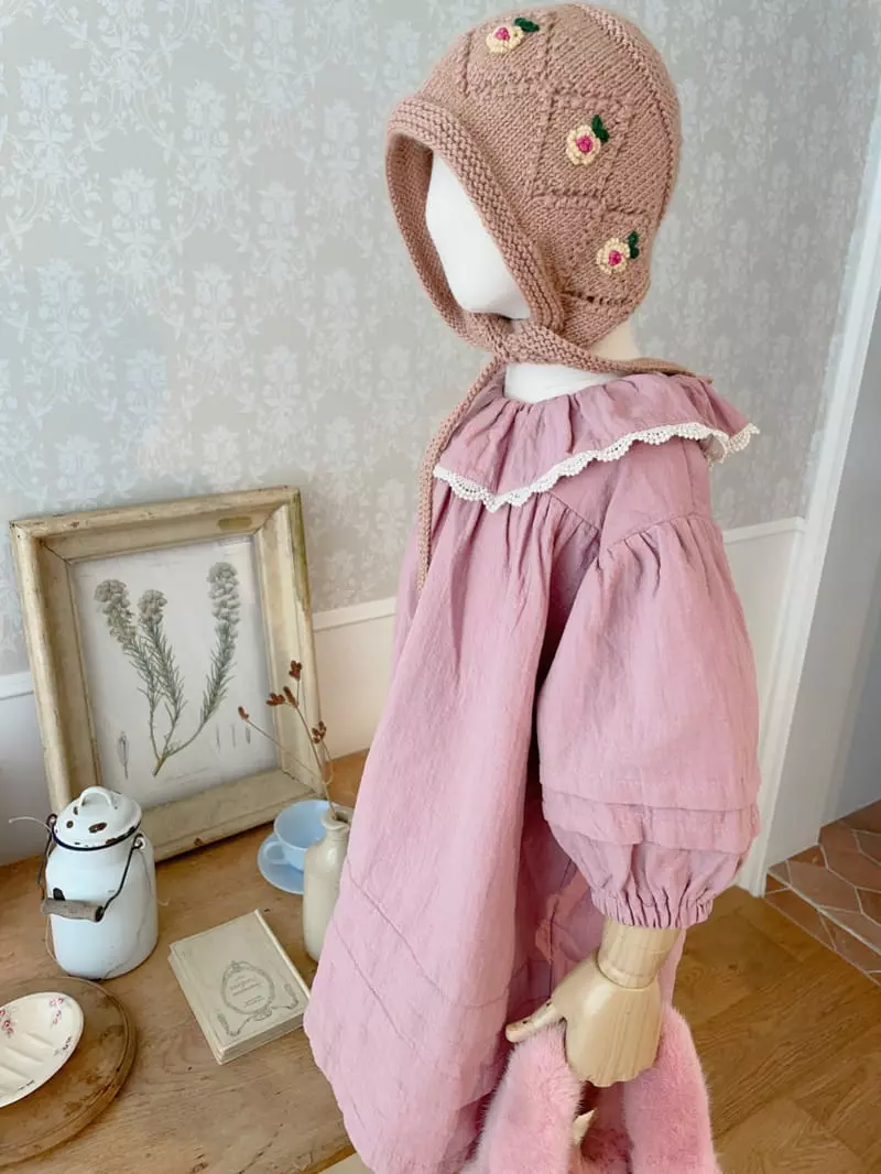 Studio M - Korean Children Fashion - #childofig - Anna Pintuck One-piece - 6
