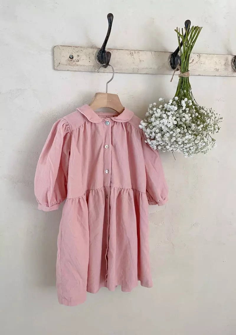 Studio M - Korean Children Fashion - #childrensboutique - Pure Shirring One-piece - 11
