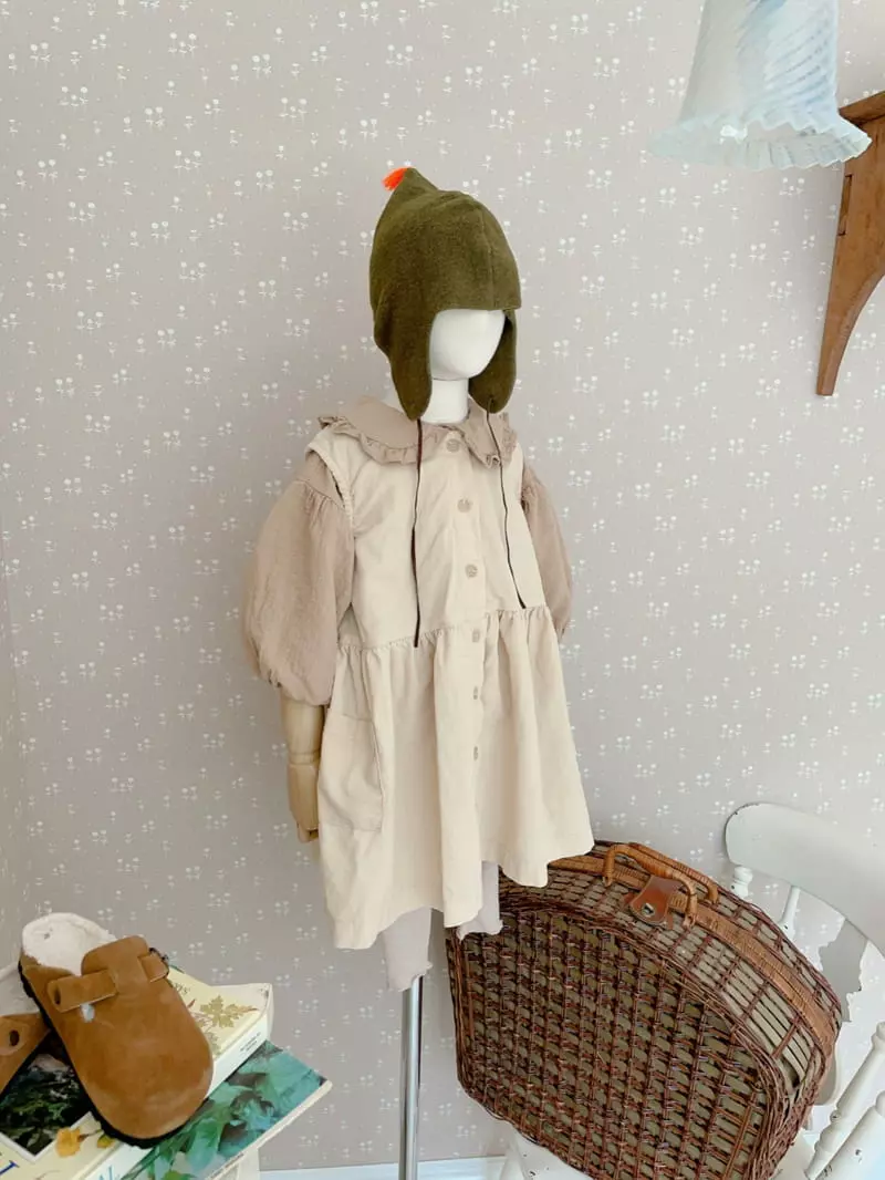 Studio M - Korean Children Fashion - #childrensboutique - Nunu Layered One-piece - 8