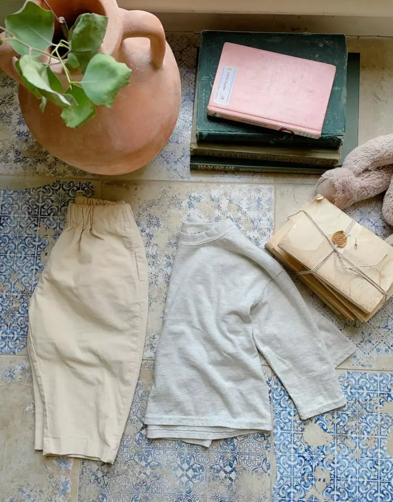 Studio M - Korean Children Fashion - #designkidswear - Lemer Basic Tee - 3