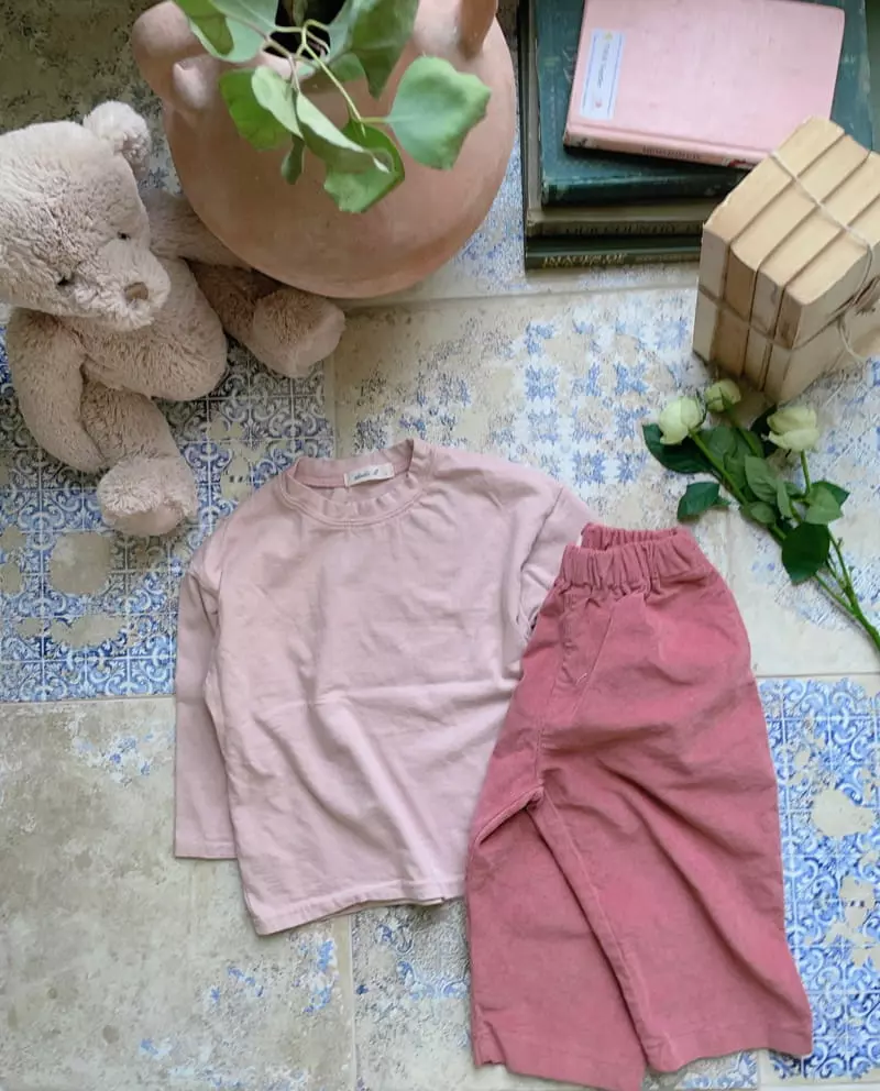 Studio M - Korean Children Fashion - #fashionkids - Lemer Basic Tee - 5