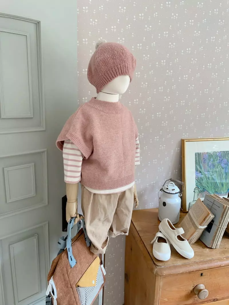 Studio M - Korean Children Fashion - #kidsshorts - R12 Vest - 5