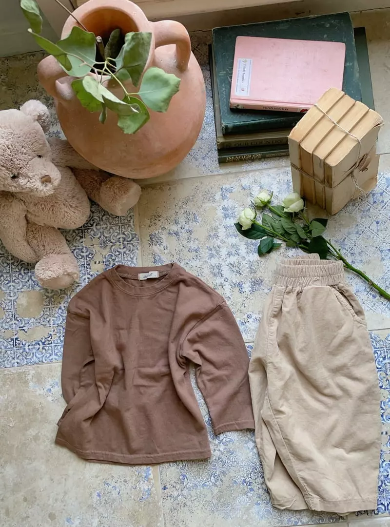 Studio M - Korean Children Fashion - #kidzfashiontrend - Lemer Basic Tee - 8