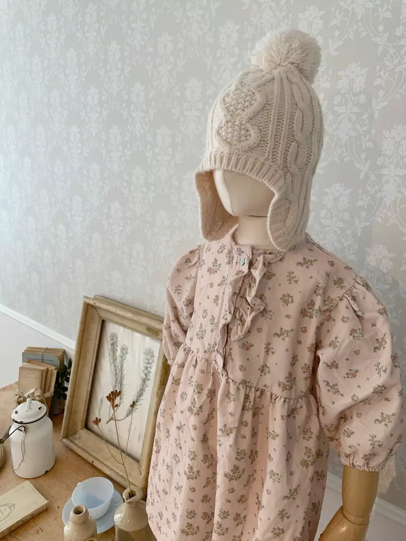 Studio M - Korean Children Fashion - #kidzfashiontrend - Iris Frill One-piece - 9