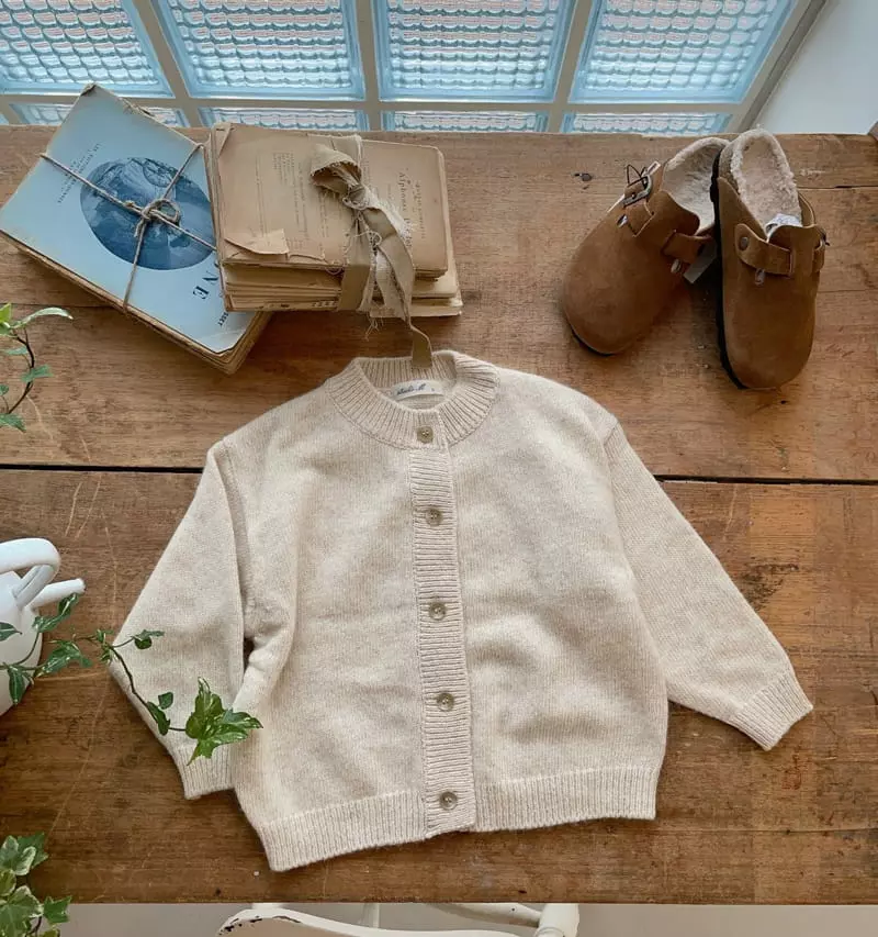 Studio M - Korean Children Fashion - #magicofchildhood - Caramel Cardigan - 12