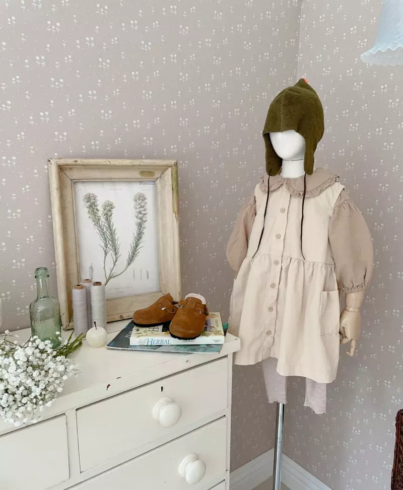 Studio M - Korean Children Fashion - #magicofchildhood - Nunu Layered One-piece - 3