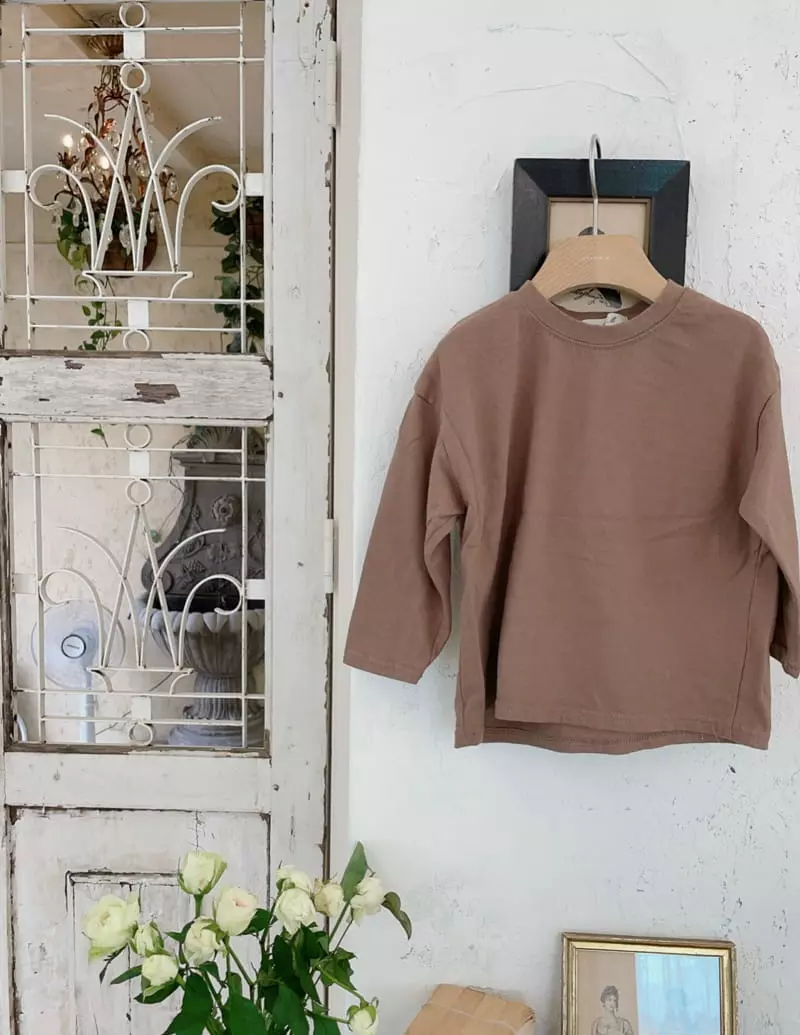 Studio M - Korean Children Fashion - #minifashionista - Lemer Basic Tee - 12