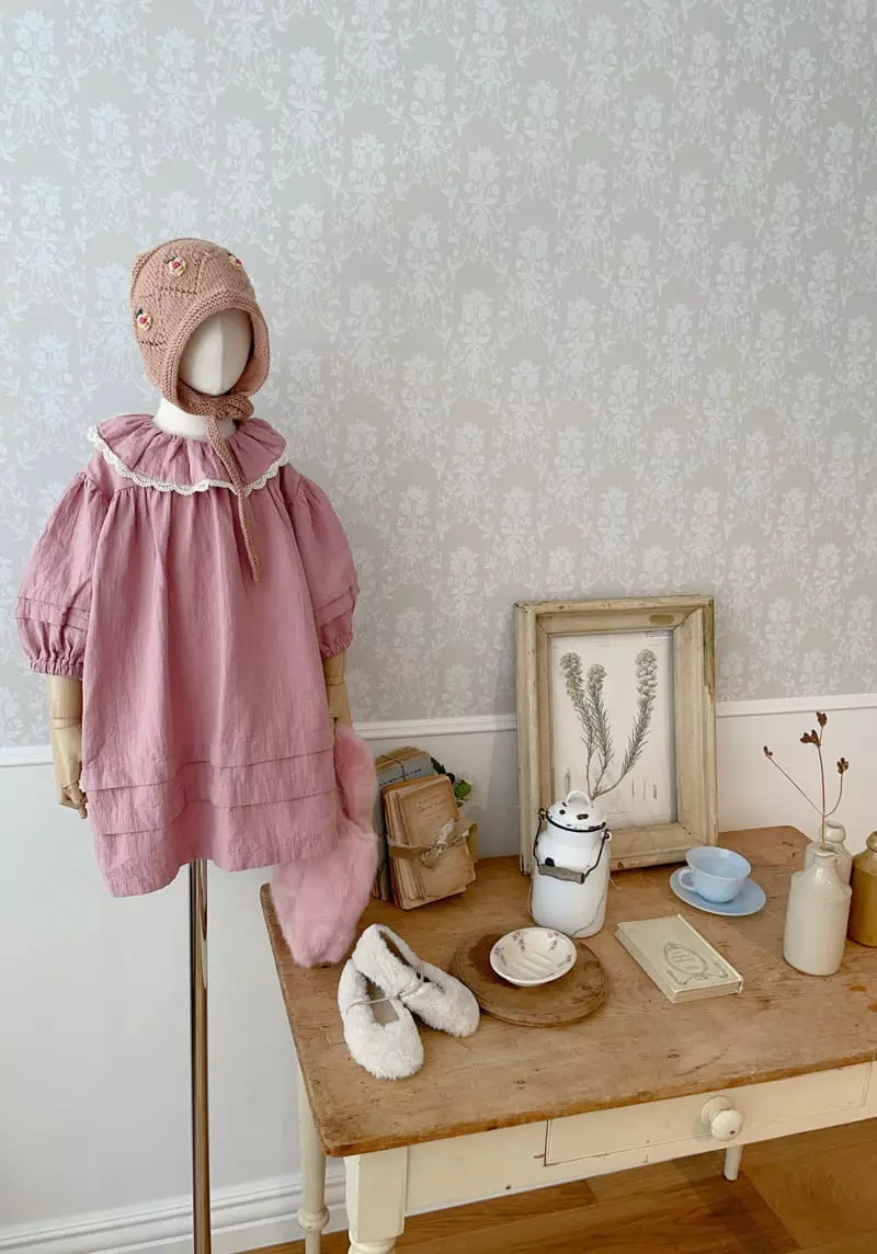 Studio M - Korean Children Fashion - #minifashionista - Anna Pintuck One-piece - 3