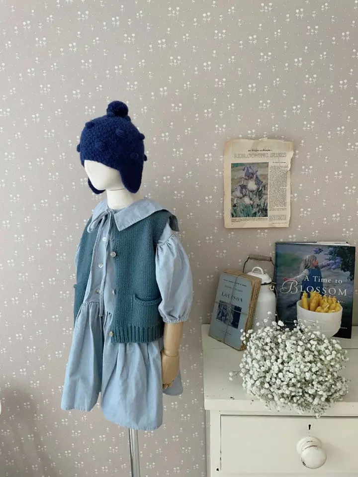 Studio M - Korean Children Fashion - #minifashionista - Mamang Open Vest - 3