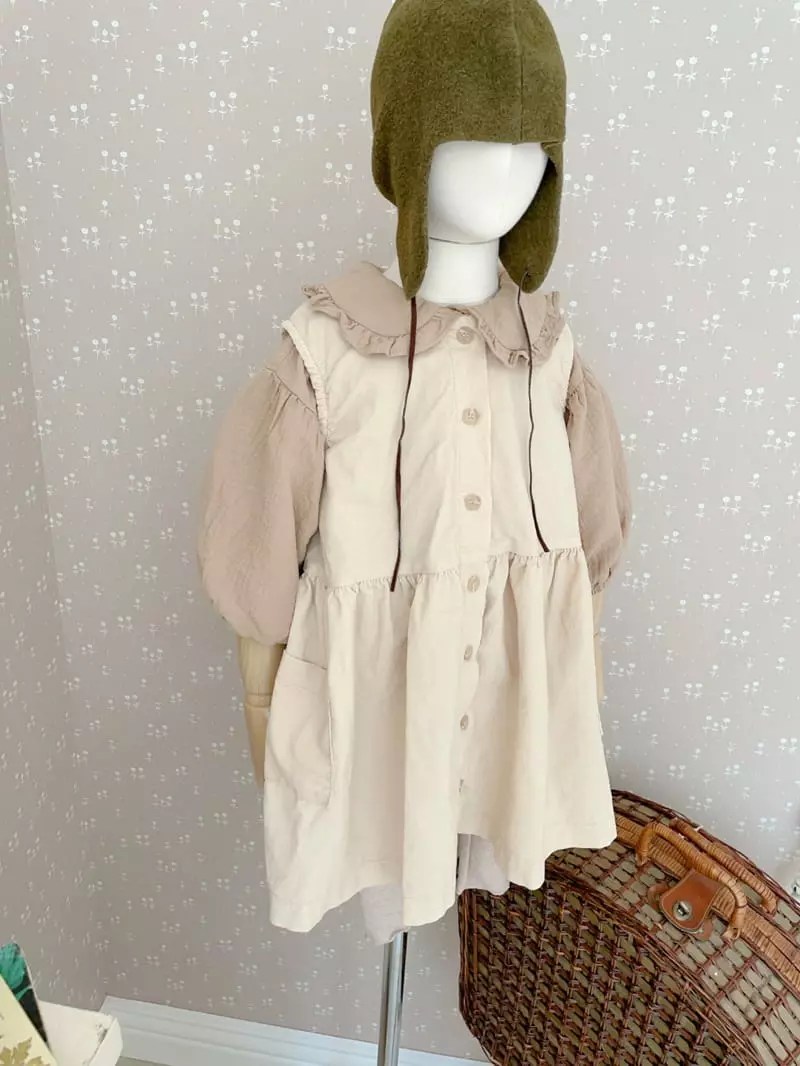 Studio M - Korean Children Fashion - #prettylittlegirls - Nunu Layered One-piece - 5