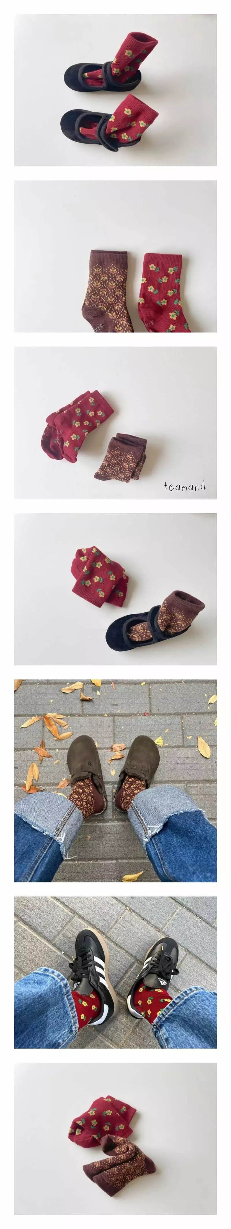 Teamand - Korean Children Fashion - #Kfashion4kids - Kitch Socks Set
