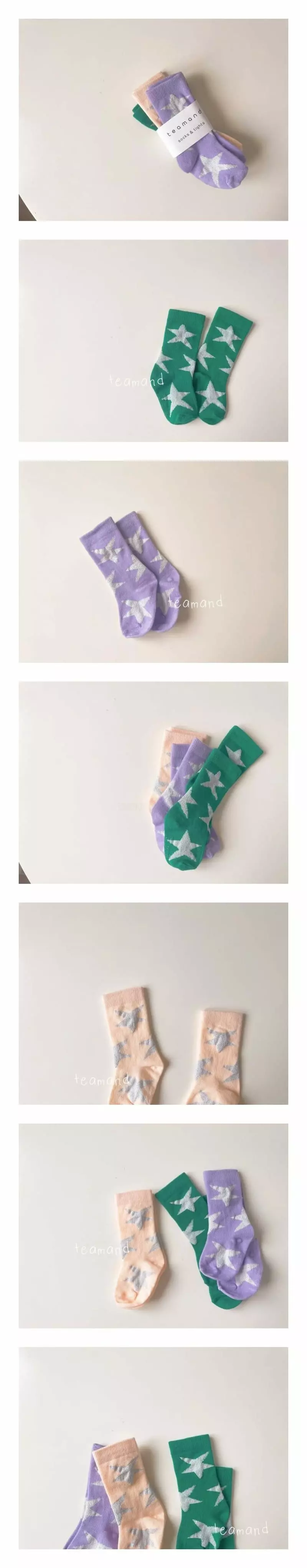 Teamand - Korean Children Fashion - #childrensboutique - Hoshi Knee Socks