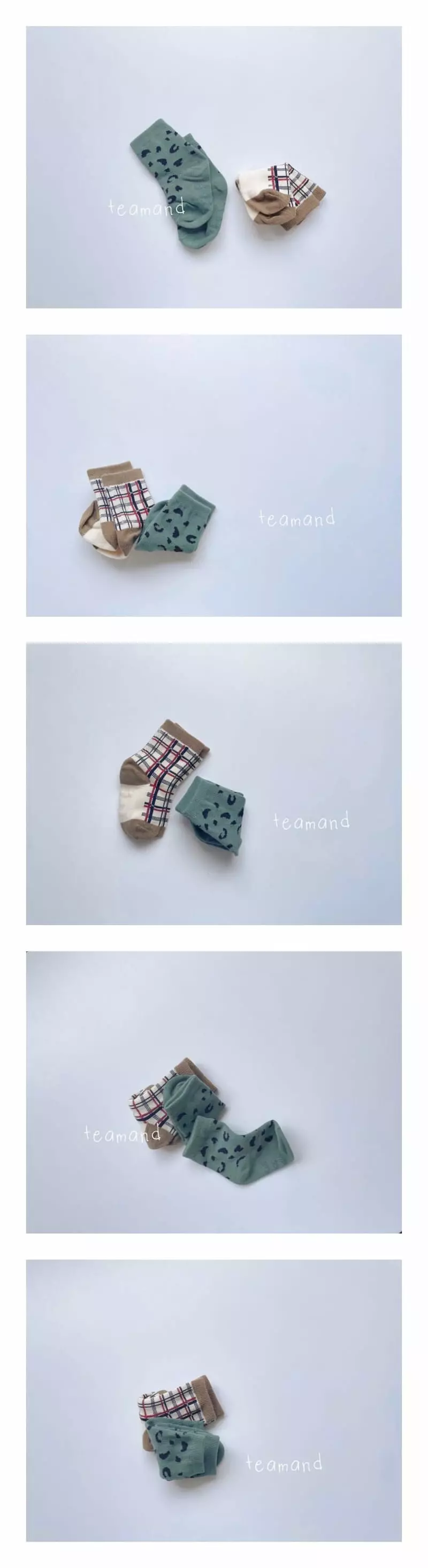 Teamand - Korean Children Fashion - #discoveringself - Pp Socks Set