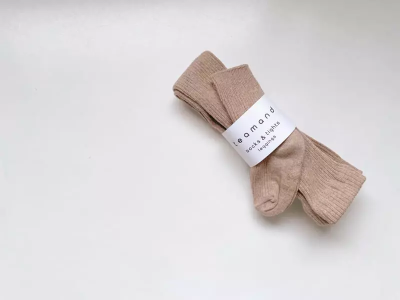 Teamand - Korean Children Fashion - #kidsstore - Cookie Leggings Socks Set - 7
