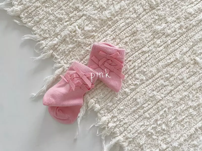 Teamand - Korean Children Fashion - #prettylittlegirls - Small Ribbon Socks