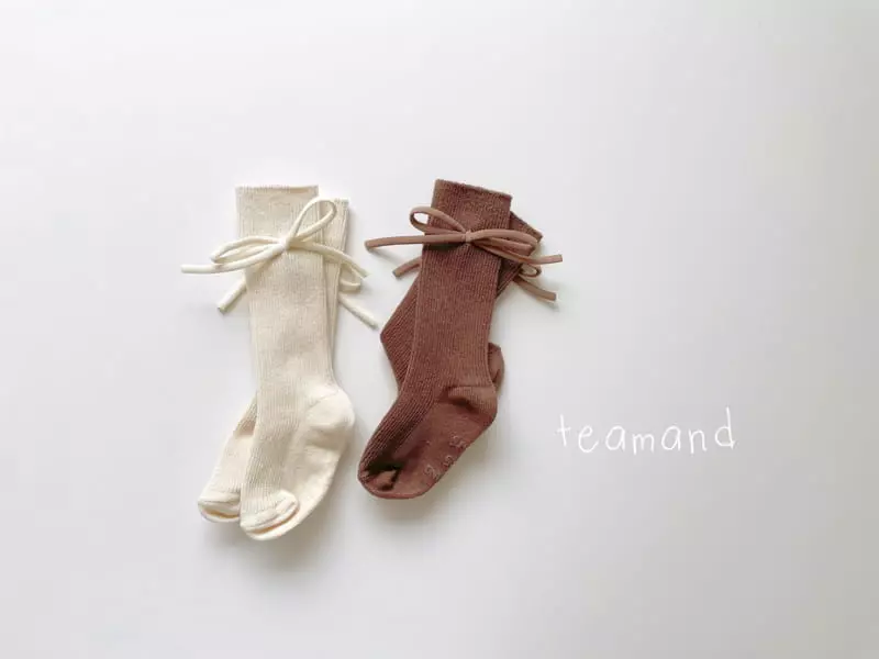 Teamand - Korean Children Fashion - #todddlerfashion - Bonbon Knee Socks