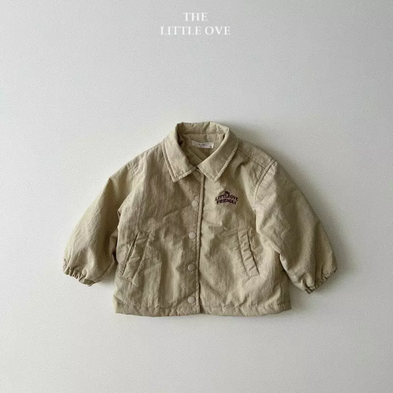 The Little Ove - Korean Children Fashion - #stylishchildhood - Ovev Embrodiery Jacket - 4