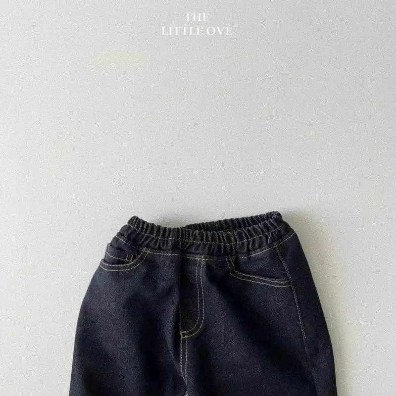 The Little Ove - Korean Children Fashion - #childofig - Stitch Roll up Pants - 3