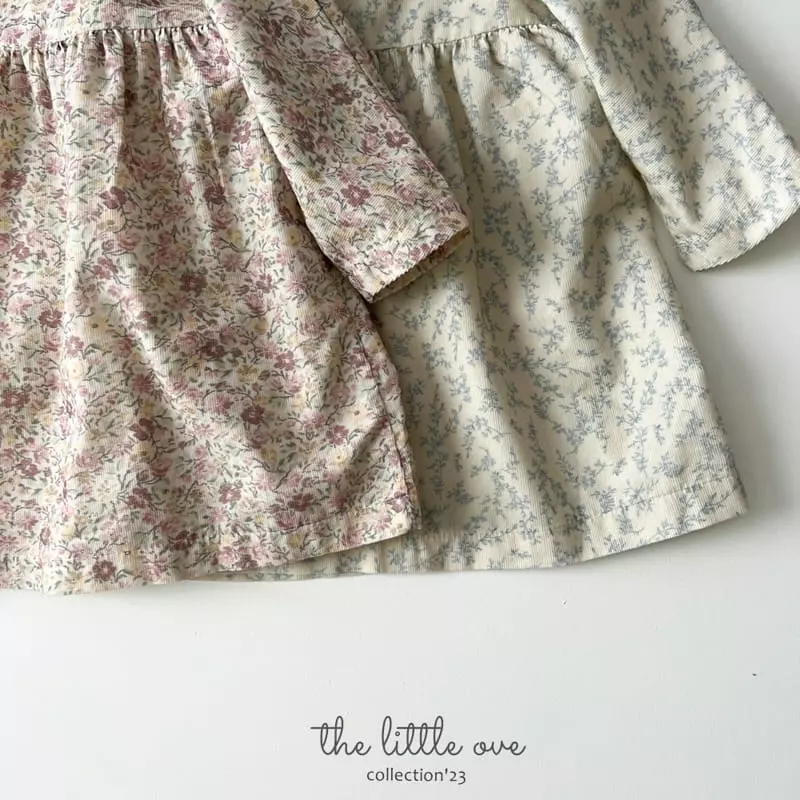 The Little Ove - Korean Children Fashion - #childofig - And Flower One-piece - 5