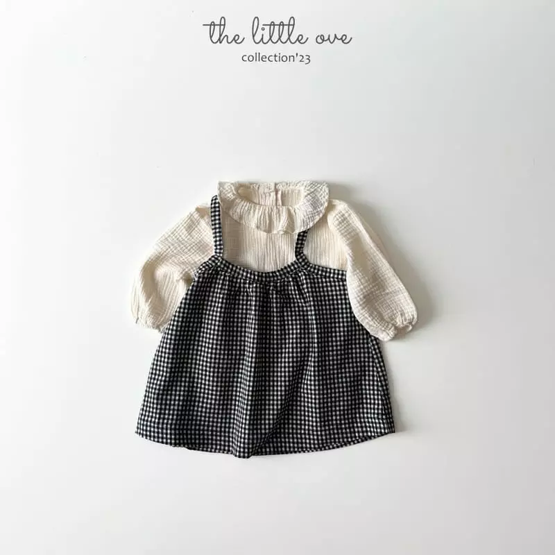 The Little Ove - Korean Children Fashion - #childrensboutique - Drop One-piece