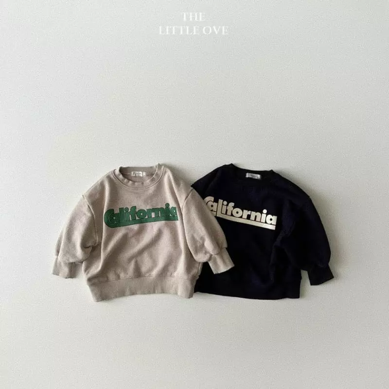 The Little Ove - Korean Children Fashion - #fashionkids - California Sweatshirt