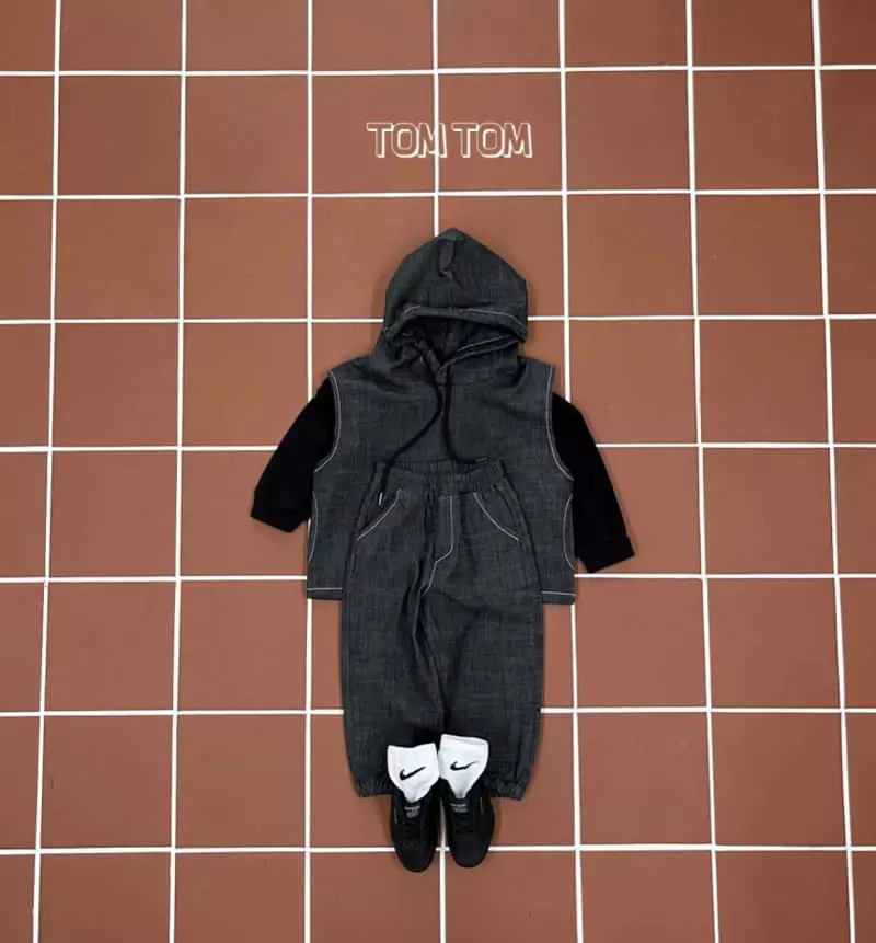 Tom Tom - Korean Children Fashion - #childofig - Stone Top Bottom Set - 10