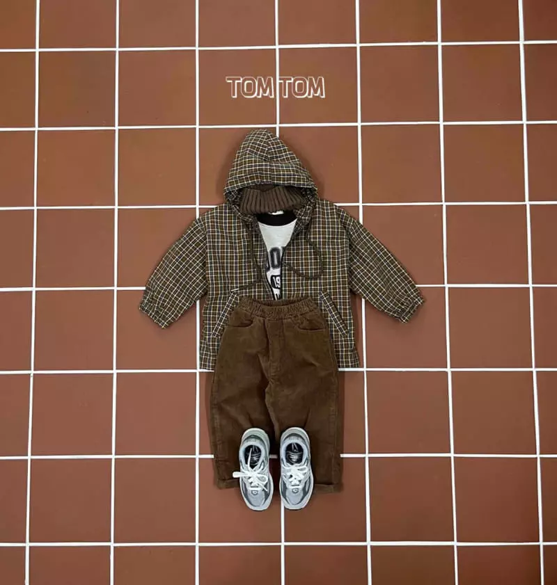 Tom Tom - Korean Children Fashion - #childrensboutique - Vintage Hoody Windbreaker - 9