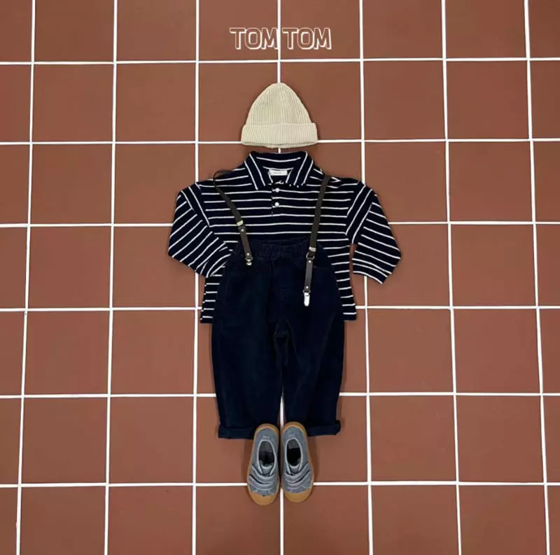 Tom Tom - Korean Children Fashion - #fashionkids - Tom Terry Stripes Tee - 2