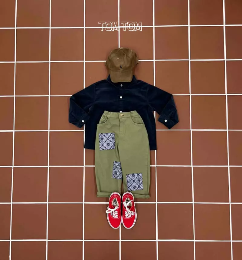Tom Tom - Korean Children Fashion - #todddlerfashion - Vintage Pants - 3