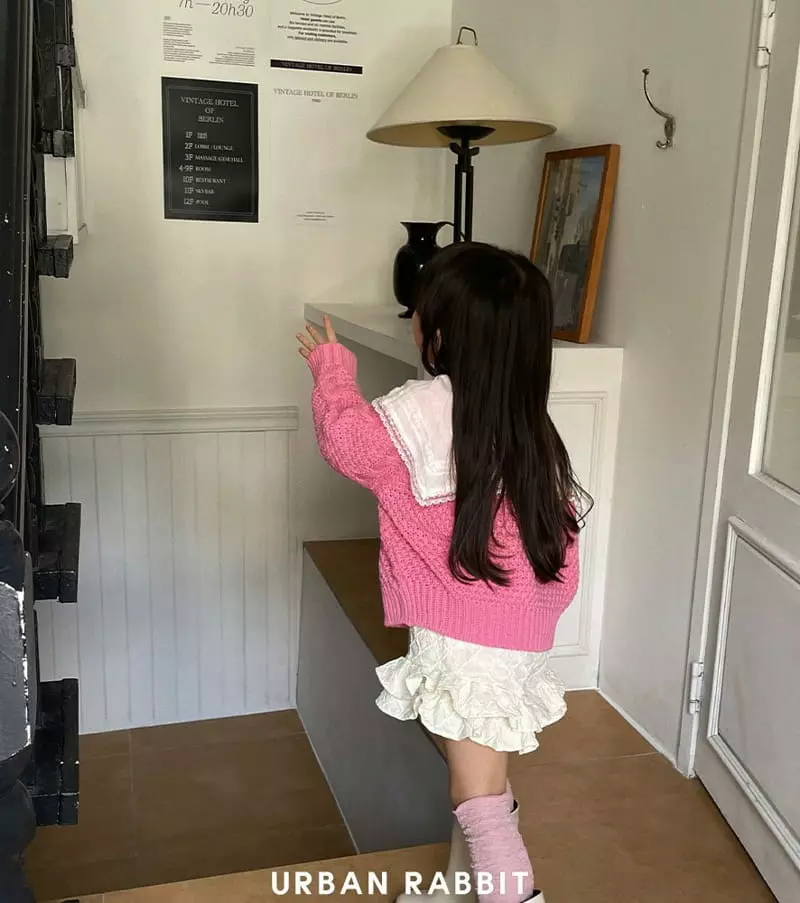 Urban Rabbit - Korean Children Fashion - #childofig - Loose Twist Knit Tee - 7