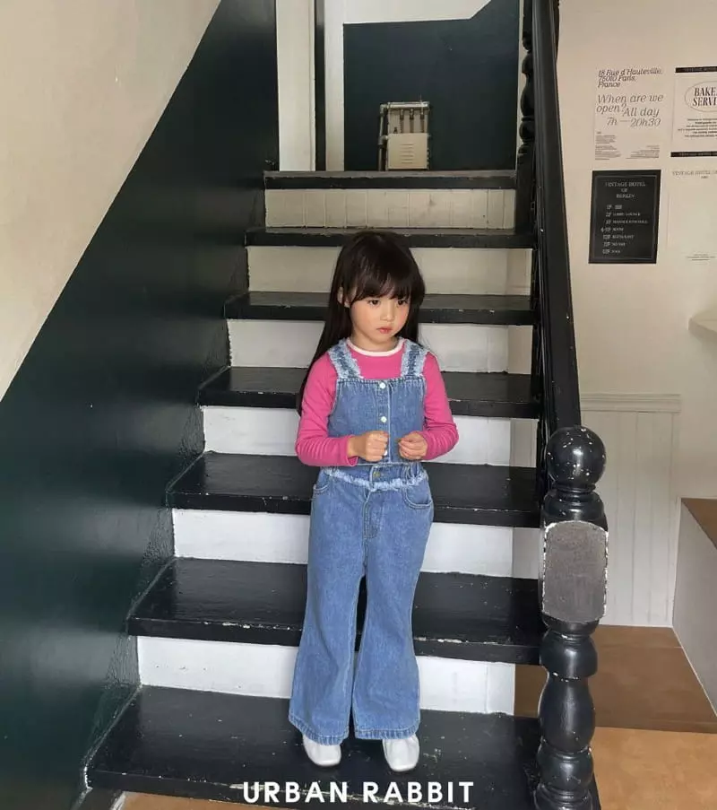 Urban Rabbit - Korean Children Fashion - #childofig - Denim Vest - 3