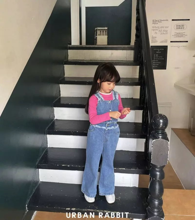Urban Rabbit - Korean Children Fashion - #childofig - Denim Vest - 4