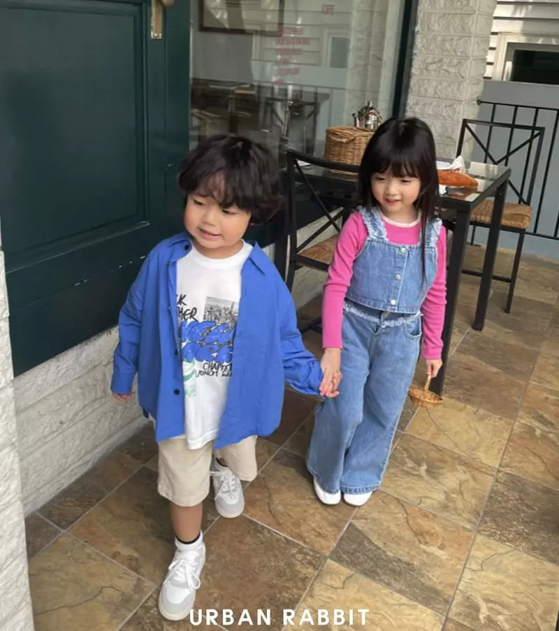 Urban Rabbit - Korean Children Fashion - #designkidswear - Denim Vest - 5