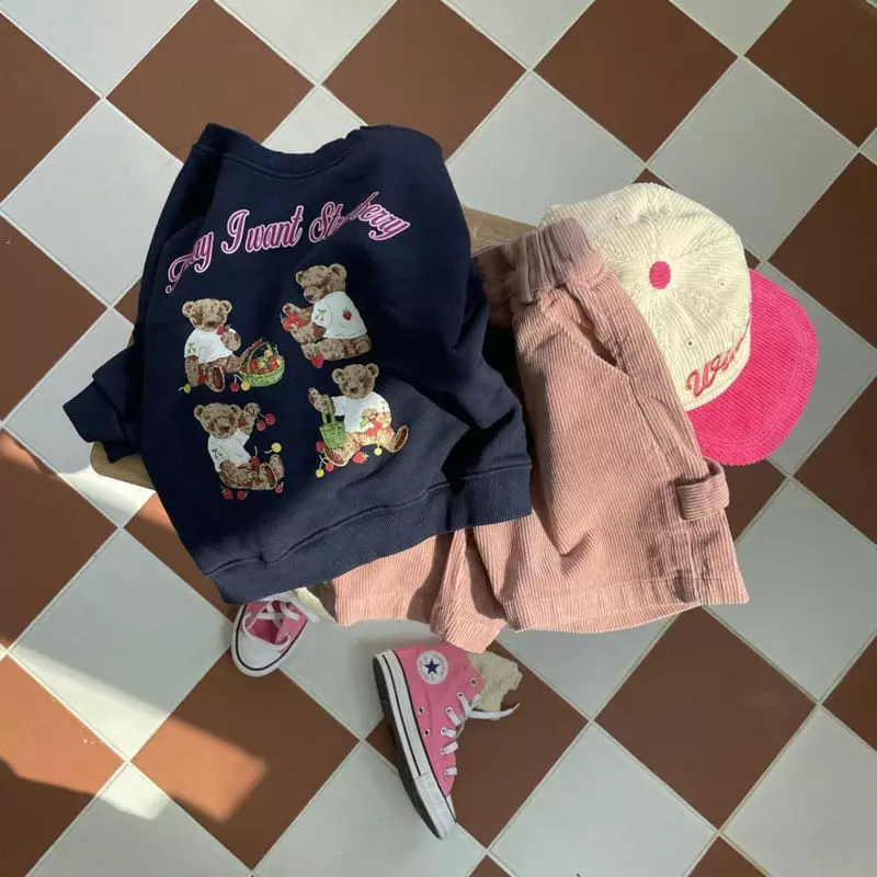 Urban Rabbit - Korean Children Fashion - #discoveringself - Teddy Bear Sweatshirt - 8