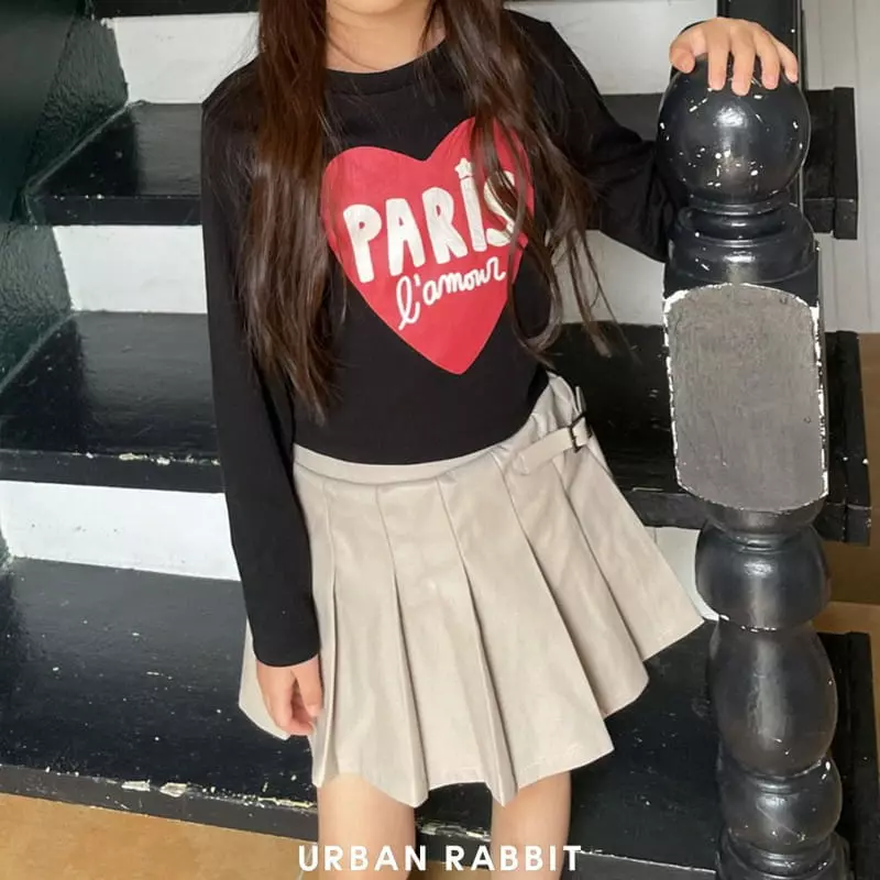 Urban Rabbit - Korean Children Fashion - #kidsshorts - Paris Crop Tee - 3