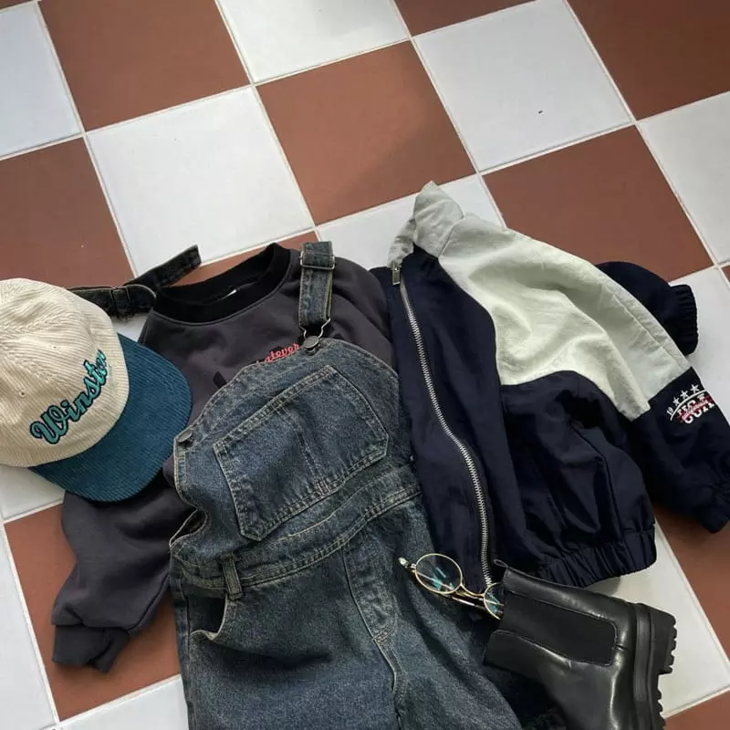 Urban Rabbit - Korean Children Fashion - #kidsshorts - Vintage Overalls - 5