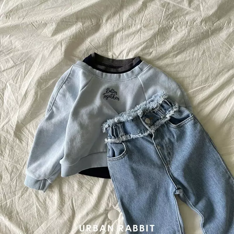 Urban Rabbit - Korean Children Fashion - #kidzfashiontrend - Back Ribbon Sweatshirt - 8
