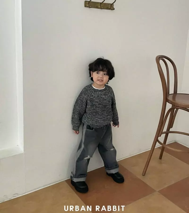 Urban Rabbit - Korean Children Fashion - #kidzfashiontrend - Demage Jeans - 8