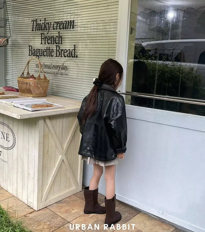 Urban Rabbit - Korean Children Fashion - #magicofchildhood - Vigan Leather Jacket - 6