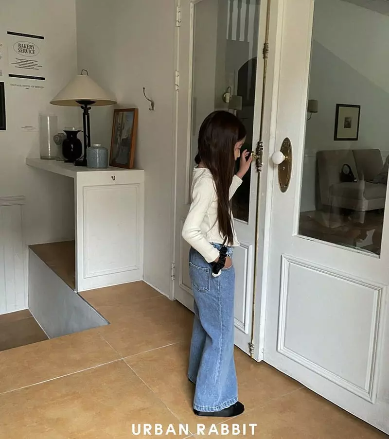 Urban Rabbit - Korean Children Fashion - #magicofchildhood - Rib Zip-up Tee - 3