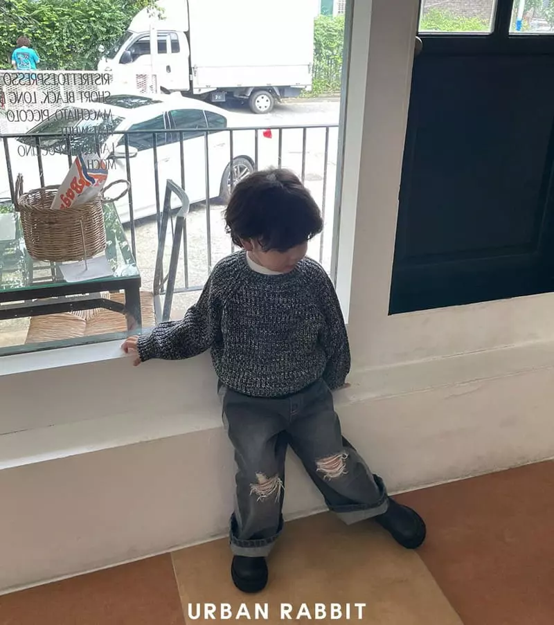 Urban Rabbit - Korean Children Fashion - #magicofchildhood - Demage Jeans - 11